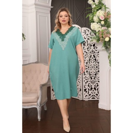 Women's dress, size 54, mint color-2