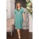 Women's dress, size 54, mint color