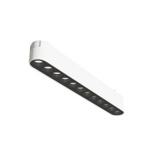 TREECH TECHNICAL TR082-1-12W4K-M-W, 12W, 22.2x2.6x2.9 cm, LED, 1400LM, 4000K, White Color.