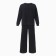 Women's costume (sweatshirt/pants), black color, size 42