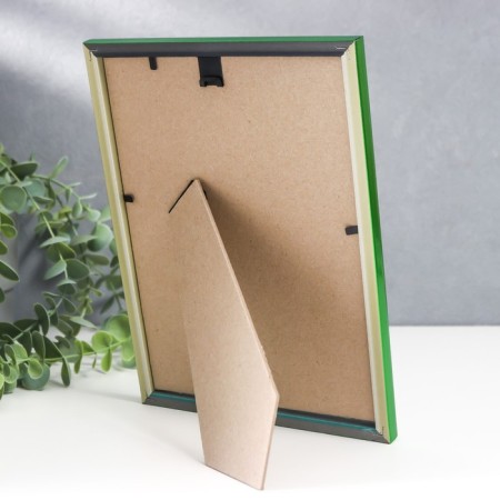Photo frame plastic "Palette" 15x21 cm, green mix-2