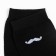 Male socks "antennae", black color, size 25