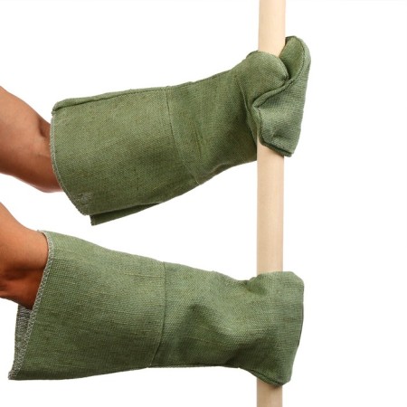 Sleaned mittens, OP2 density 480, green, Greengo