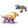 Dinomir Designer, Tyranosaurus and Parasaurolof, 14 details, in the package