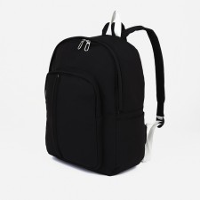Youth backpack from lightning textiles, 5 pockets, black color