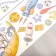 Sticker Plastic Interior color "Small astronauts" 30x90 cm set 2 sheets