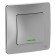 SE BLANCA switch, 10 A, 1 key, IP20, hidden with backlight, aluminum, Blnvs010113