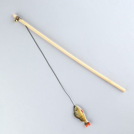 Teaser with a toy "perch", 6.5 cm-2