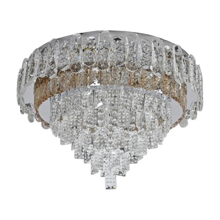 Ceiling light ESCADA, 10231/SG LED. 1x72W, LED, 6480LM, 3000/4500/6000K, 470x470x320 mm, chromium color-1