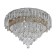 Ceiling light ESCADA, 10231/SG LED. 1x72W, LED, 6480LM, 3000/4500/6000K, 470x470x320 mm, chromium color