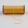 Weaving thread, twisted, d = 1 mm, 50 m, yellow color