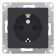 SE SE AtlasDesign, 16 A, 250 V, built -in, with salary, curtains, IP20, carbon, Atn001045
