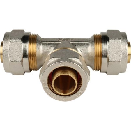 The STOUT SFS-0009-000026 tee, d = 26x26x26 mm, for metal-plastic pipes, screw-1