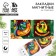 New Year. Magnetic bookmarks 2 pcs on the substrate “Symbol of the year. Golden knowledge! "