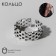 Ring "Jewelry" grid, color black silver, dimensionless