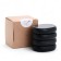A set of massage stones from basalt, 4 pcs, 8 x 6 cm