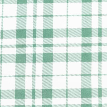 Apron "Ethel" Eucalyptus (cage) 60x70cm, 100% cotton, sarzha 190 g/m2-3