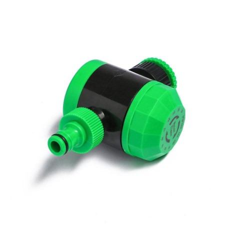 Watering timer, up to 2 hours, with a set of adapters for connection, plastic, Greengo-3