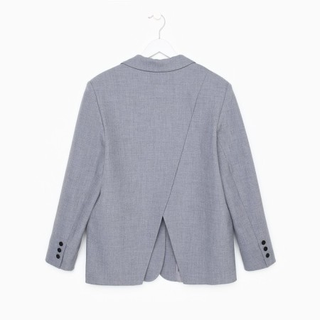 Women's jacket with a cut on the back of MIST size L-XL, color gray-10