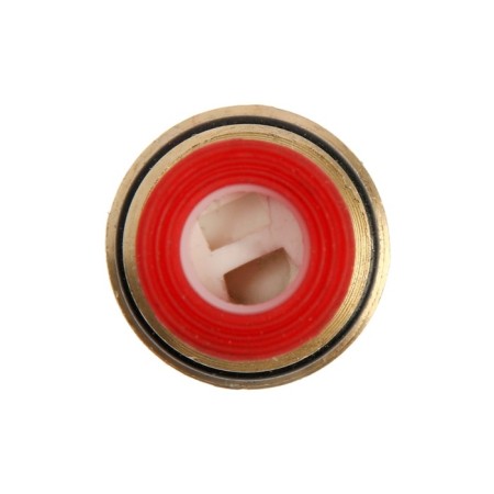 Kran-Buks 102115, 1/2 ", square, 7 x 7 mm, 90 degrees, short rod, brass-2