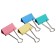 A set of paper clamps, 51 mm, colored, 4 colors, mix