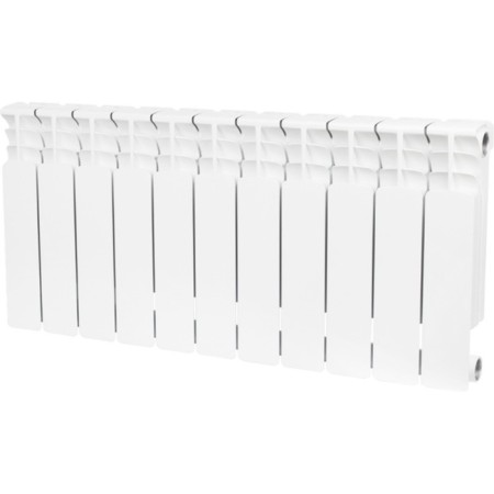 Bimetallic radiator Stout Space, 500 x 90 mm, 11 sections, side connection