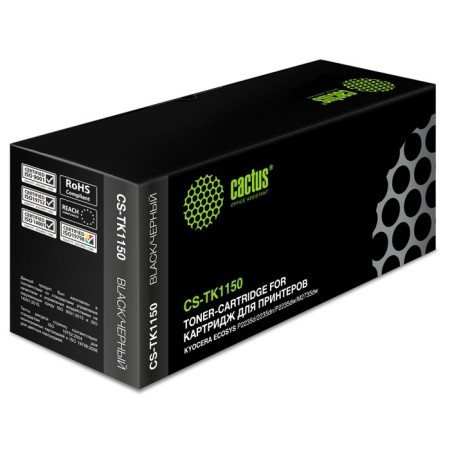 Cactus CS-TK1150 TK-1150 cartridge, for KyoCera Ecosys P2235D/P2235DN, 3000 pages, black color black-1