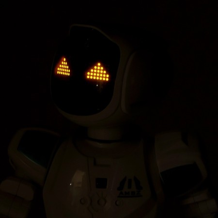 Robot Radio -controlled "Astronaut", Russian dubbing, works from the battery-15