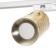 TRACK LOMK "Andri" GU10 220V gold 7.5x7.5x20 cm