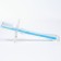 Baby teether, with a limiter, silicone, from 3 months, the color is blue.