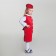 Stewardess carnival costume, height 122-130 cm, MIX color
