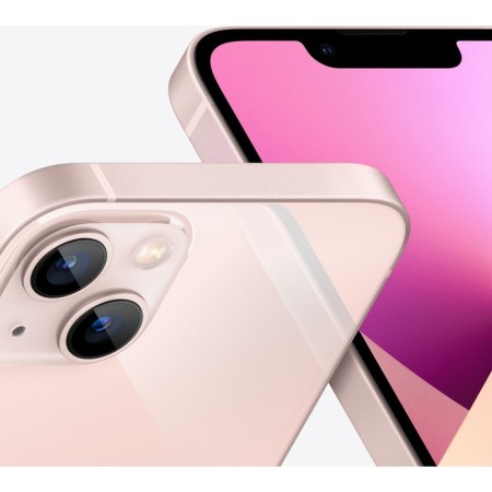Smartphone Apple A2482 iPhone 13 256GB 4GB Pink Monoblock 3G 1SIM 6.1 "1170x2532 iOS 17 12MPIX 80-4