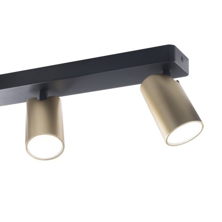 Stitch Mantra Sal, GU10, 3x10W, 450x97x130 mm, black color-2