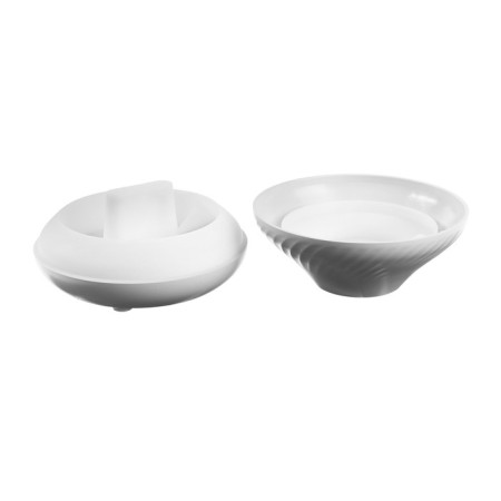 Air humidifier Luazon HM-10, flame effect, 130 ml, 4.5 watts, USB, white-6