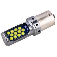 LED LED SKYWAY S25 (P21W), 12 V, 24 COB diode, BA15S, 1-end, white