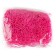 Filling of decor "hay", 100 g, pink color
