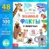Encyclopedia in solid binding "Funny facts about animals", 48 p.