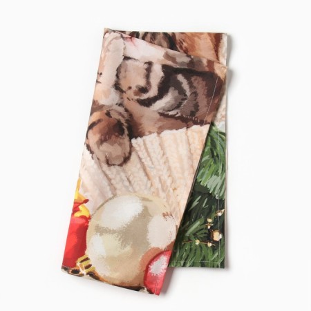 Ethel's kitchen towel "Happy Together" 40x70 cm, 100% HL, sarzha 190 g/m2-4