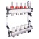 Aqualink Collector Group, 1 "X3/4", 10 outputs, with consumables, stainless steel