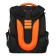 School backpack 38 x 30 x 16 cm, ergonomic back, Stavia "dinosaur 1", black