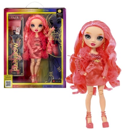 Doll "PSTROS PARS", Rainbow High, 28 cm, with accessories