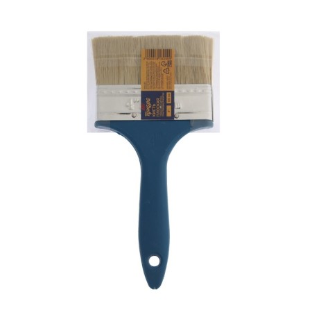 Brush flat tundra, mixed bristles, plastic handle, 4 ", 100 mm-4