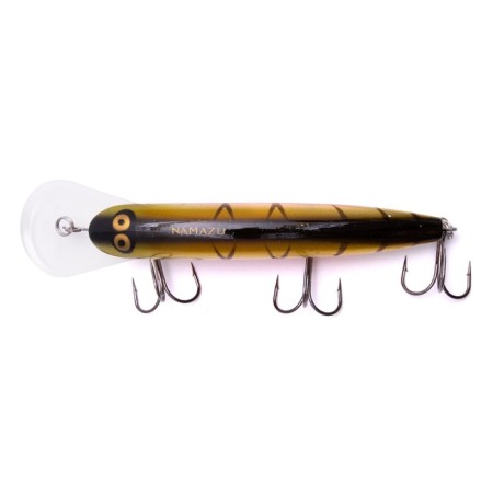 Namazu Azrai, L-125 mm wobbler, 20 g, mine, floating, 0.5-3.5 m, color No. 17-4