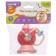Rattle "pipe", red color, crumb me