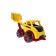 MIIHTY machine "Excavator", with a bucket, yellow