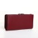 Women's wallet on a magnet, burgundy color