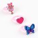 Ring 3 pcs with a tattoo "Beautiful fairy" 8 x 12 cm