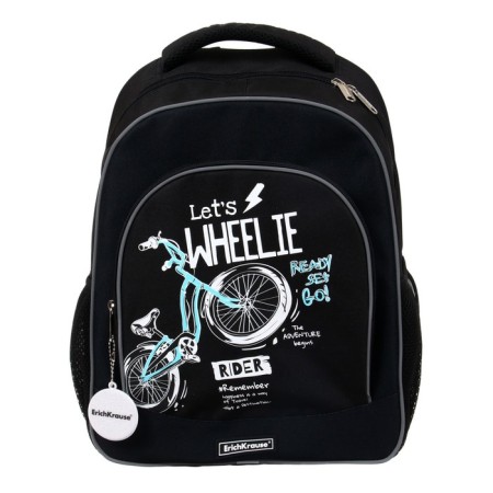 School backpack Erich Krause Ergoline 15l, 39 x 28 x 14 cm, ergonomic back, bicycle rider 57024-2
