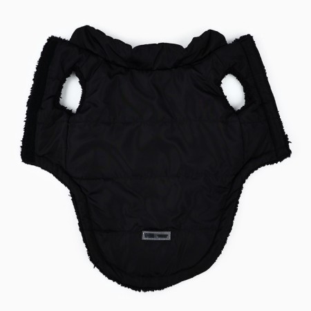 Clothing for dogs. Winter jacket "Warm winter", black, size S-1