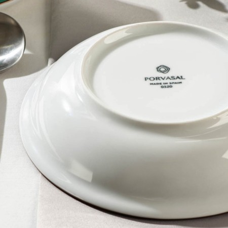 Porcelain Porcelain Dots Menta, 500 ml, D = 20 cm, turquoise color-3